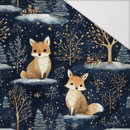 WINTER ANIMALS WZ.6 - Hydrofobowa dzianina drapana 