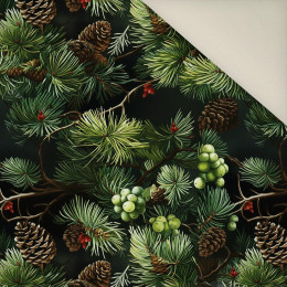 WINTER FOREST WZ. 1- Welur tapicerski