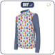 BLUZA ROZPINANA (MAX) - CZAPKI  - DIY set