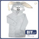 BLUZA DZIECIĘCA (PARIS) - BUNNY - zestaw do uszycia 