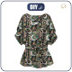 BLUZKA TYPU KIMONO - PAISLEY WZ. 4 - zestaw do uszycia 
