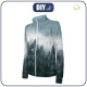 BLUZA ROZPINANA (MAX) - LAS OMBRE (ZIMA W GÓRACH) - DIY set