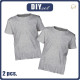 2-PACK - BASIC T-SHIRT DZIECIĘCY - JASNOSZARY (LIGHT GRAY) - zestaw do uszycia