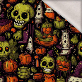 HALLOWEEN wz.12 - dzianina drapana z elastanem ITY