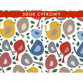 WRÓBELKI - Jersey wiskozowy WE210