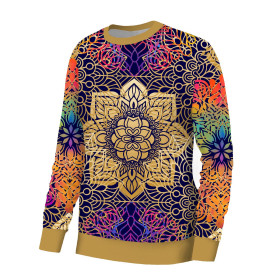 BLUZA DAMSKA (HANA) BASIC - MANDALA wz. 2 - zestaw do uszycia