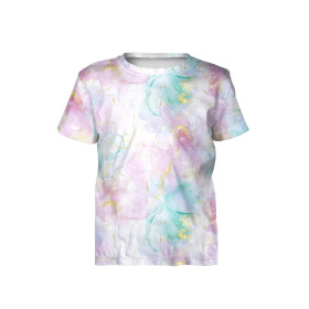 T-SHIRT DZIECIĘCY (128-134) -  ALCOHOL PASTEL WZ.1- zestaw do uszycia