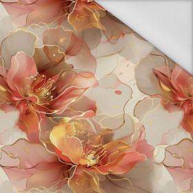 AUTUMN FLOWERS WZ.18 - tkanina wodoodporna