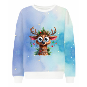 Christmas animal (BACKGROUND) - dresówka pętelkowa