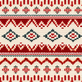 CHRISTMAS SWEATER wz.9 - lekka dzianina drapana