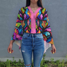 PAREO - COLORFUL ABSTRACT - zestaw do uszycia
