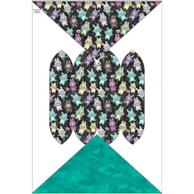 DZIECIĘCA CZAPKA I CHUSTA (CLASSIC) - CREEPY CUTE WZ.5 - 51-54