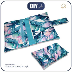 ETUI NA PIELUCHY - AKWARELOWE LIŚCIE