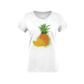 T-SHIRT DAMSKI - ANANAS - ZESTAW DO USZYCIA