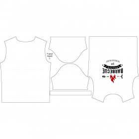 T-SHIRT MĘSKI - BARBECUE MASTER - single jersey
