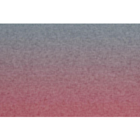 OMBRE / ACID WASH - fuksja (czarny) - panel, dzianina pętelkowa 