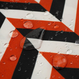 HALLOWEEN JODEŁKA / bordowy - tkanina wodoodporna