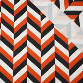 HALLOWEEN JODEŁKA / bordowy - tkanina wodoodporna