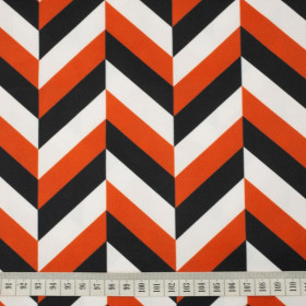 HALLOWEEN JODEŁKA / bordowy - tkanina wodoodporna