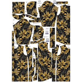 PARKA DAMSKA (ANNA) - MONSTERA wz. 6 - zestaw do uszycia