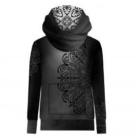 BLUZA Z KAPTUREM UNISEX "HYDRA" (M) - MISTY MANDALA - zestaw do uszycia