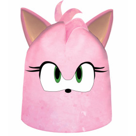 DZIECIĘCA CZAPKA I CHUSTA - PINK HEDGEHOG - zestaw do uszycia