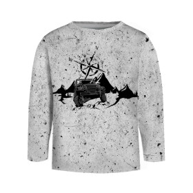 Longsleeve - JEEP / beton - zestaw do uszycia