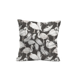 PODUSZKA 45X45 - WHITE BIRDS - zestaw do uszycia