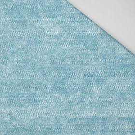 PRZECIERANY JEANS (morski) - Panama 220g