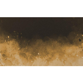 KLEKSY (złoty) / czarny - panel, softshell