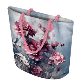 TORBA SHOPPER - VINTAGE FLOWERS wz. 4 - zestaw do uszycia