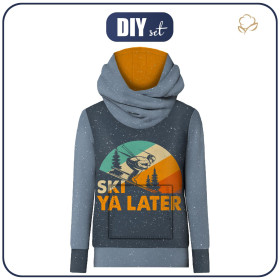 BLUZA HYDROFOBOWA UNISEX - SKI YA LATER - zestaw do uszycia