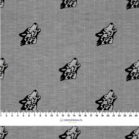 WOLF / NOCNY ZEW / szary - single jersey 