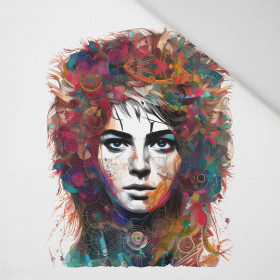 ABSTRACT GIRL WZ. 1 - PANEL (60cm x 50cm) Panama 220g