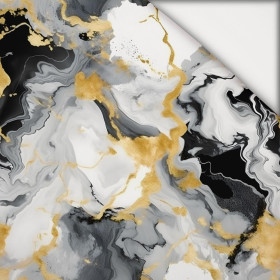 ALCOHOL INK WZ. 3 - lekka dzianina drapana