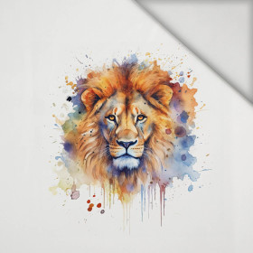 WATERCOLOR LION - panel (60cm x 50cm) lycra 300g