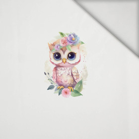 BABY OWL - PANEL (75cm x 80cm) lycra 300g