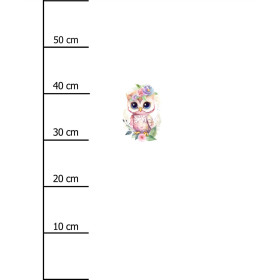 BABY OWL - panel (60cm x 50cm) lycra 300g