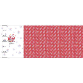 WESOŁY MIKOŁAJ / ho ho ho (ŚWIĄTECZNI PRZYJACIELE) - PANEL PANORAMICZNY (60 x 155cm)