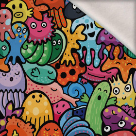 POTWORKI - dzianina drapana z elastanem ITY