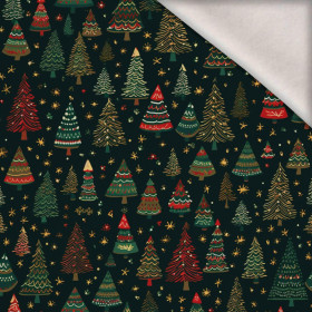 CHRISTMAS TREE WZ. 2 - dzianina drapana z elastanem ITY
