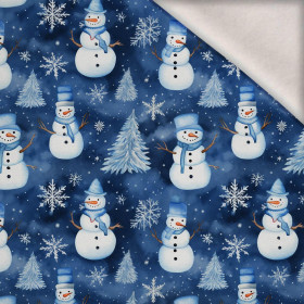 WATERCOLOR WINTER WZ. 1 - dzianina drapana z elastanem ITY