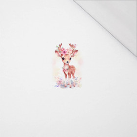 BABY DEER - PANEL (60cm x 50cm) SINGLE JERSEY