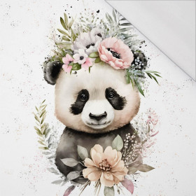 BABY PANDA - panel (75cm x 80cm) SINGLE JERSEY
