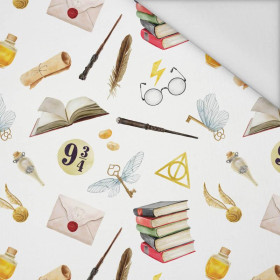 MAGICZNY ŚWIAT wz. 1 (MAGICZNA SZKOŁA) - tkanina wodoodporna