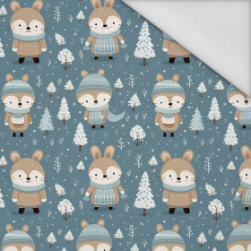 WATERCOLOR WINTER WZ. 6 - tkanina wodoodporna