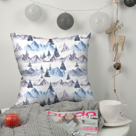 GÓRY WZ. 2 (MALOWANY LAS) - tkanina wodoodporna