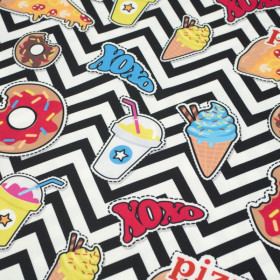 FAST FOOD - tkanina wodoodporna 