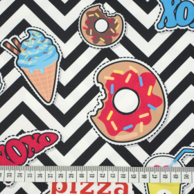 FAST FOOD - tkanina wodoodporna 