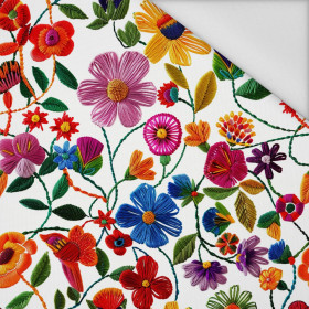 FLOWERS 3D WZ. 1 - tkanina wodoodporna